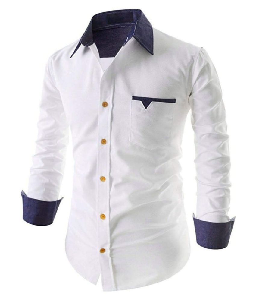 100 Percent Cotton White Shirt 