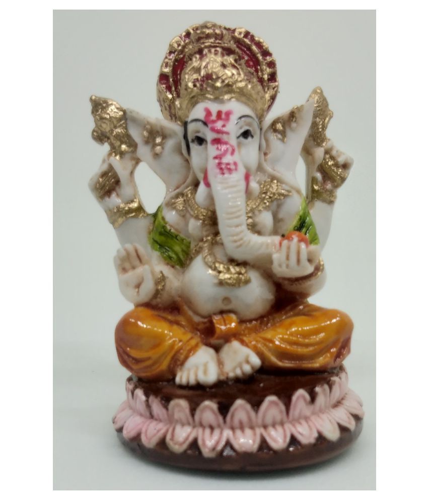 ganesha resin statue