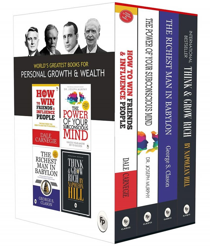     			World’s Greatest Books For Personal Growth & Wealth (Set of 4 Books): Perfect Motivational Gift Set