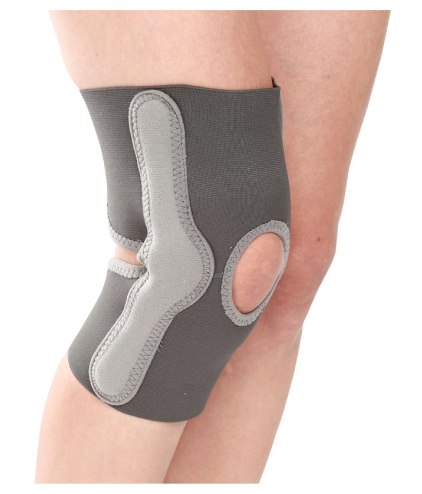     			Tynor Elastic Knee Support, Grey, XL, 1 Unit