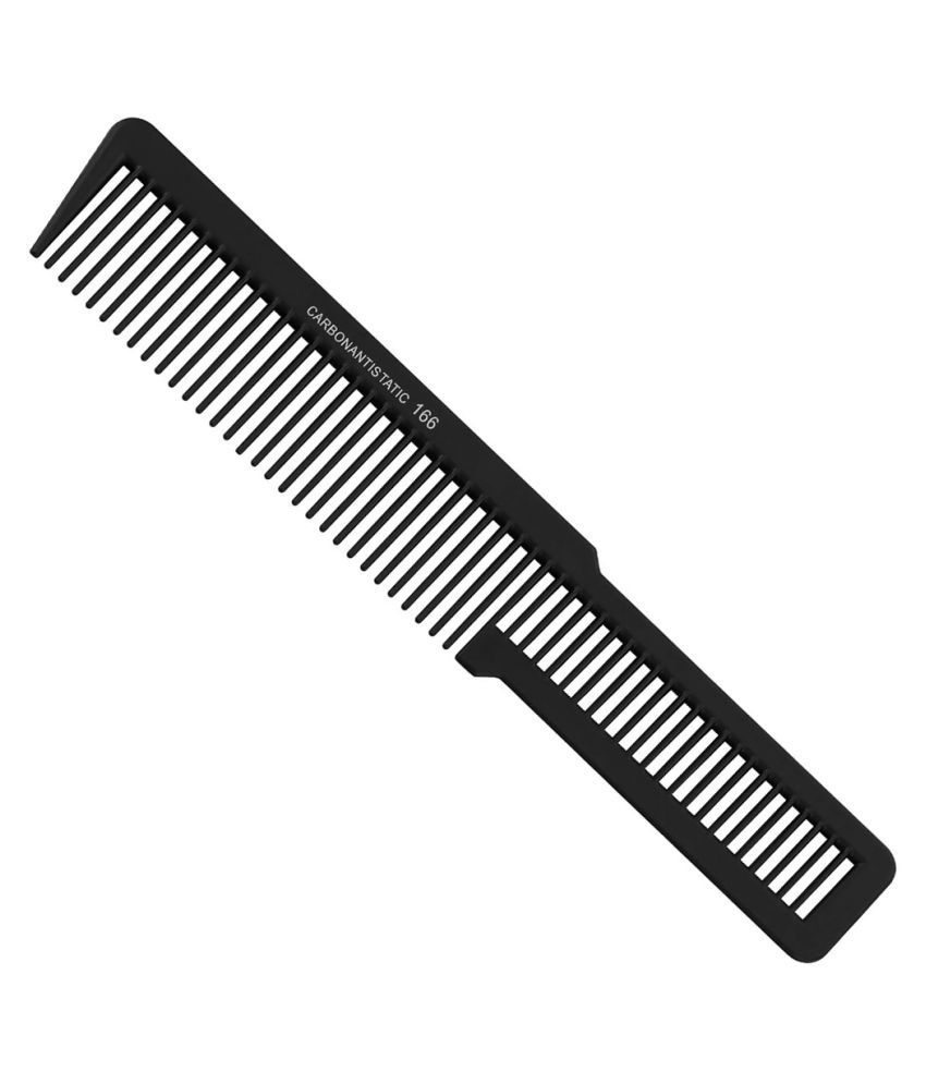 Verceys No-166 Carbon Barber Comb Wide tooth Comb: Buy Verceys No-166 ...