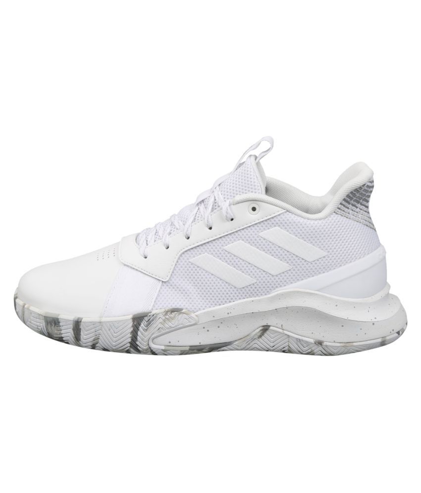 adidas basketball shoes all white