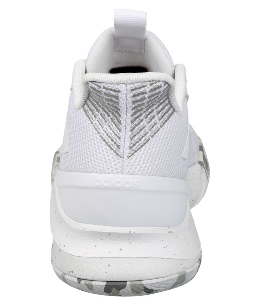 adidas basketball shoes all white