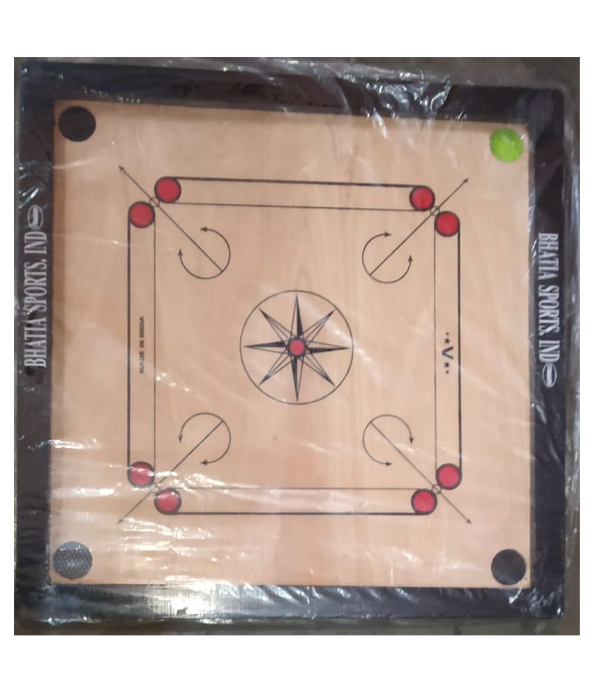 carrom board 20" inch with coins, istrikar and powder best quwality