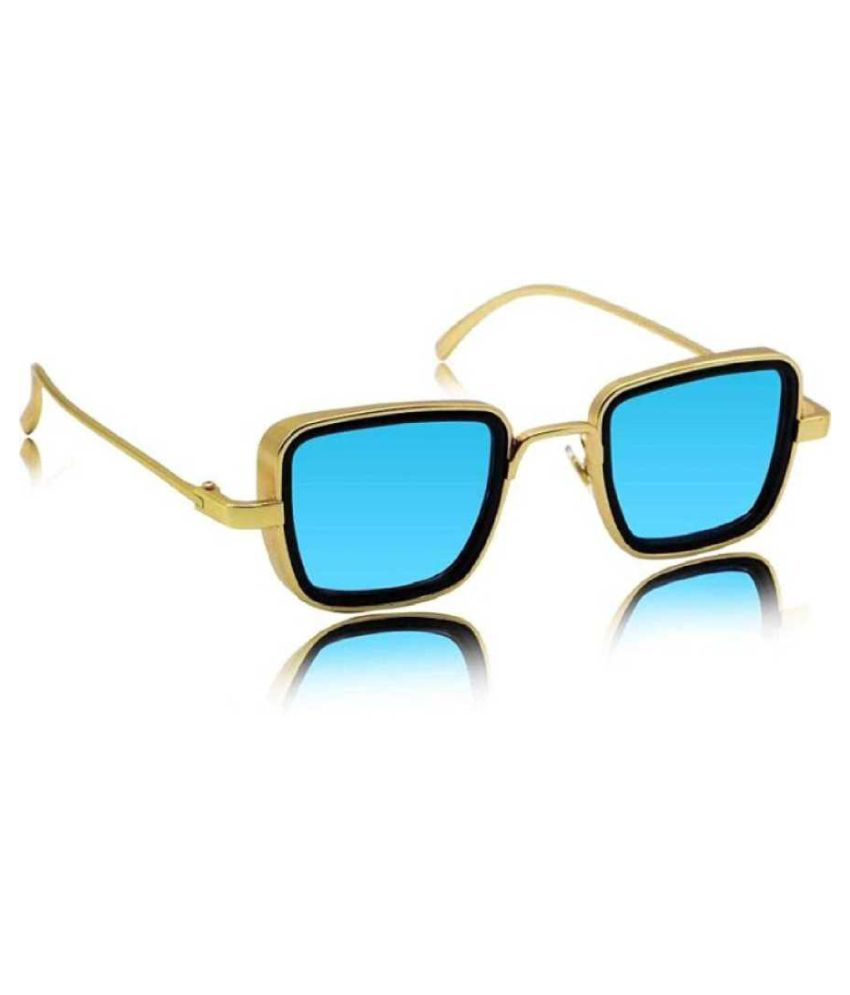 blue rectangle sunglasses blue rectangle sunglasses