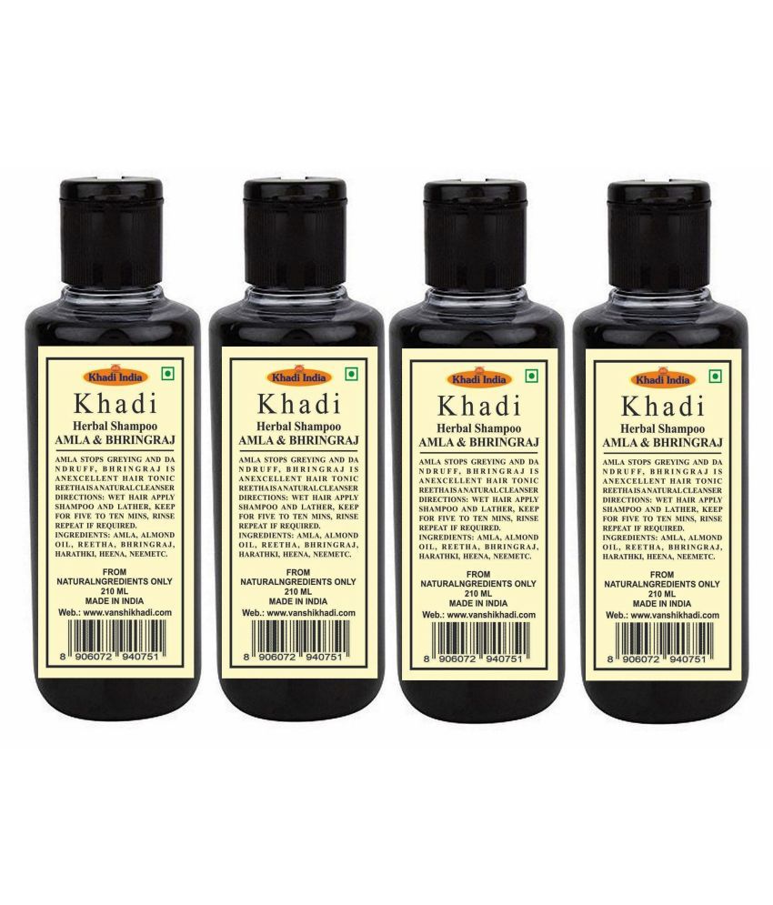 Khadi Herbal Amla And Bhringraj Shampoo