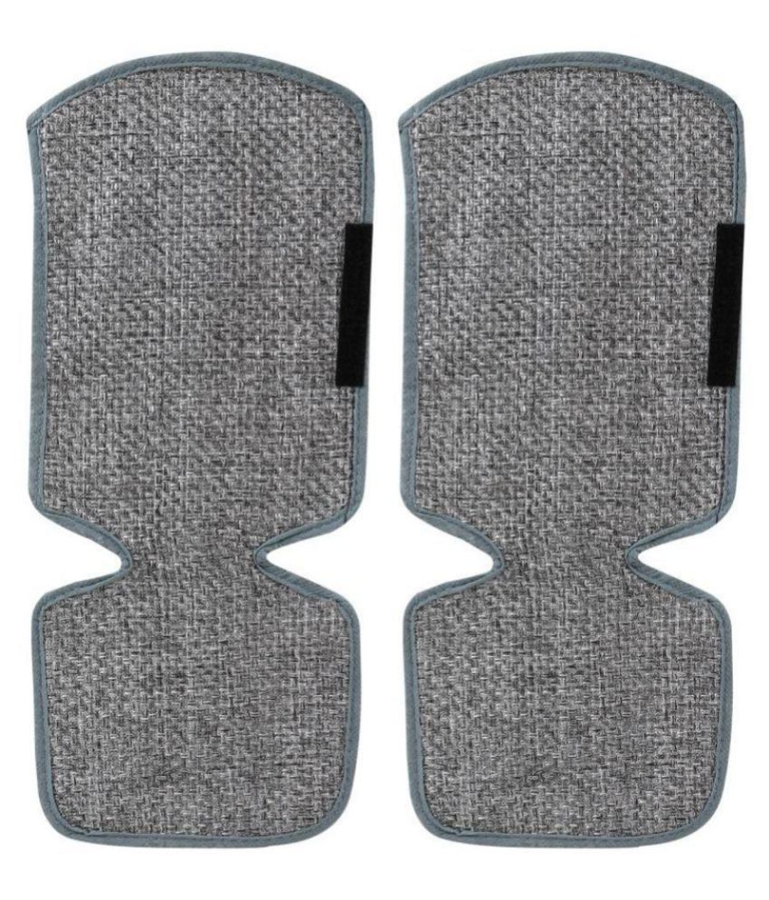    			E-Retailer Set of 2 Jute Gray Fridge Handle Cover