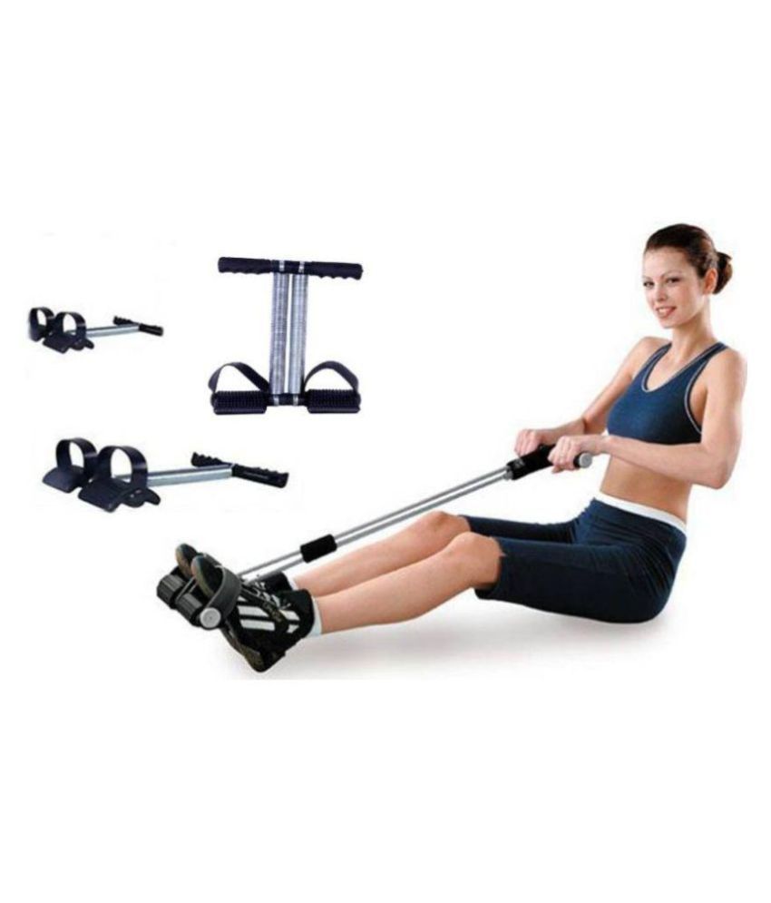 Ab Wheel Roller & Tummy Trimmer Combo Abs Abdominal Home Gym Exercise