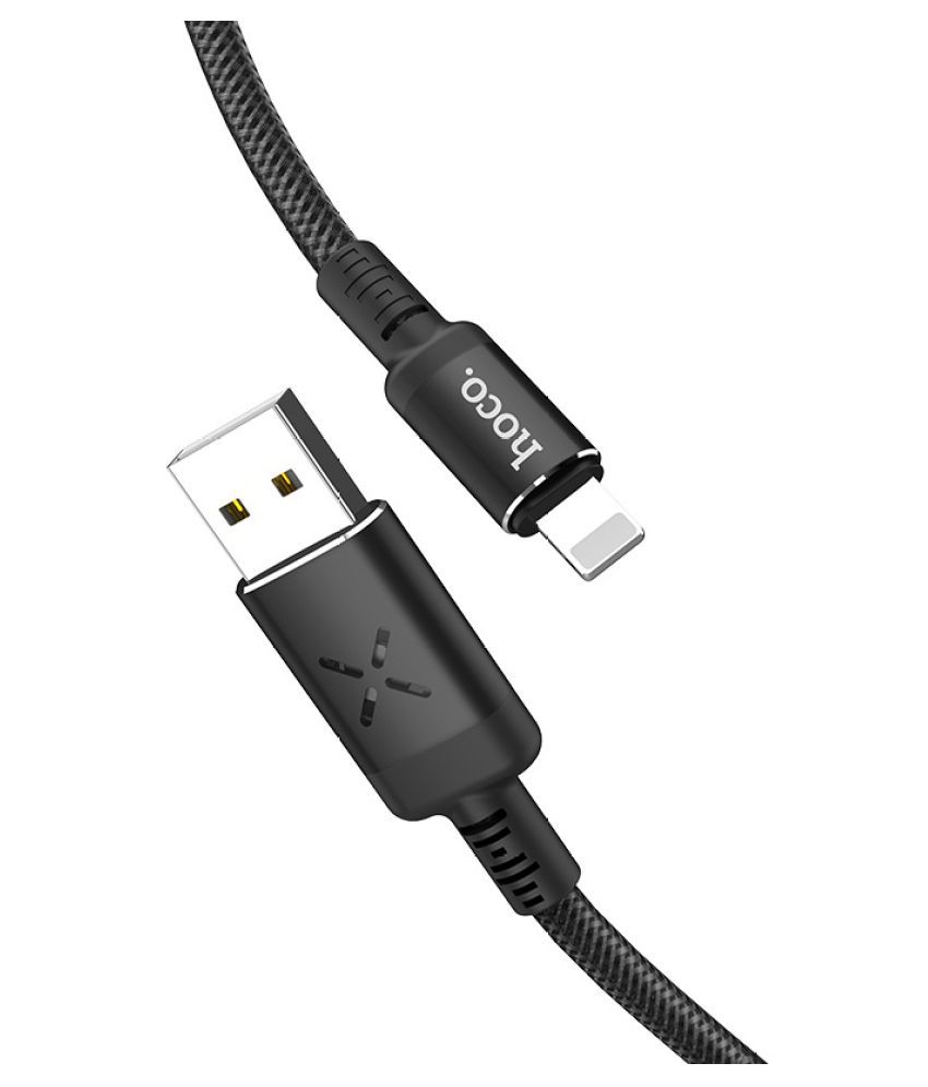 hoco. Lightning Cable Black - 1.2 Meter - All Cables Online at Low ...