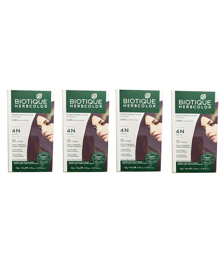 Biotique Herbal Extracts Demi Permanent Hair Color Brown No Ammonia Hair Color 50 g Pack of 4: Buy Biotique Herbal Extracts Demi Permanent Hair Color Brown No Ammonia Hair Color 50 g Biotique Herbal Extracts Demi Permanent Hair Color Brown No Ammonia Hair Color 50 g Pack of 4: Buy Biotique Herbal Extracts Demi Permanent Hair Color Brown No Ammonia Hair Color 50 g