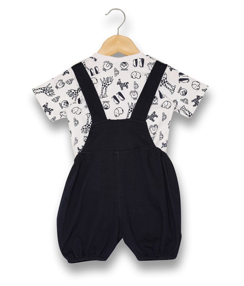 V2 Infant Boy Hosiery Dungre Suit (Navy Blue) Buy V2 Infant Boy