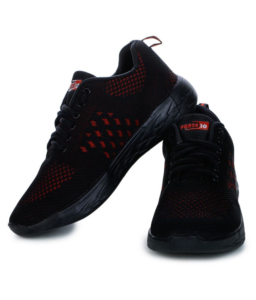 liberty black sports shoes
