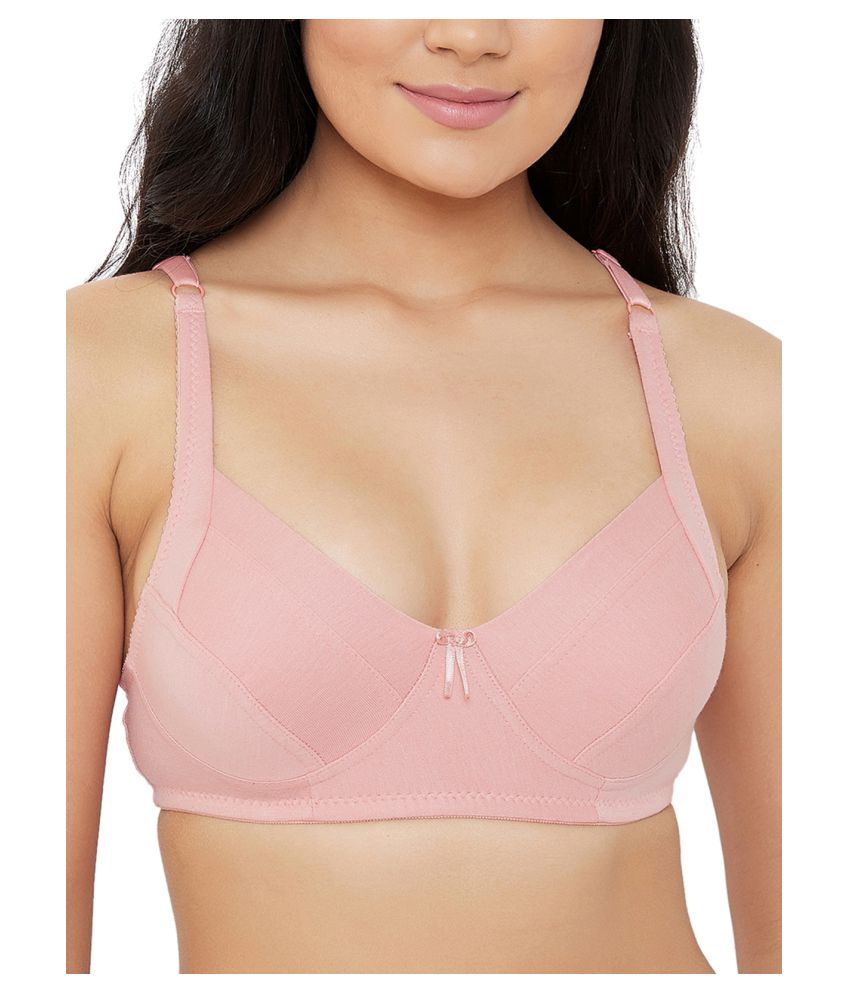     			Clovia Cotton Everyday Bra - Peach