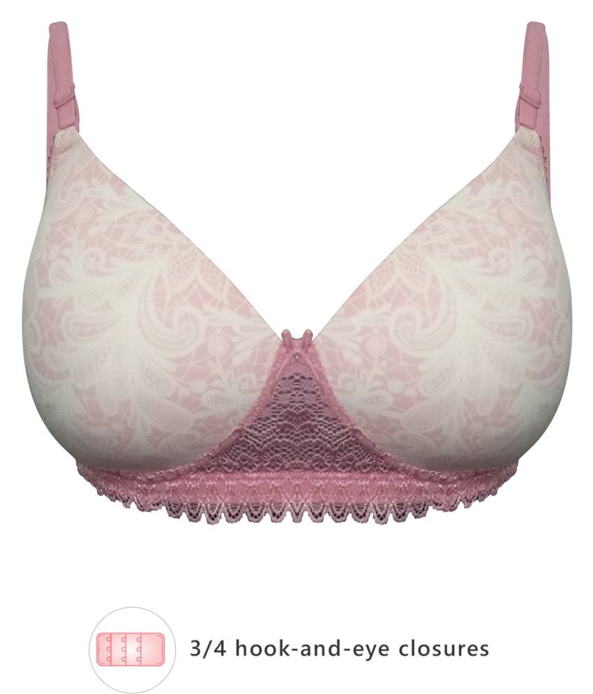     			Clovia Polyamide T-Shirt Bra - Pink