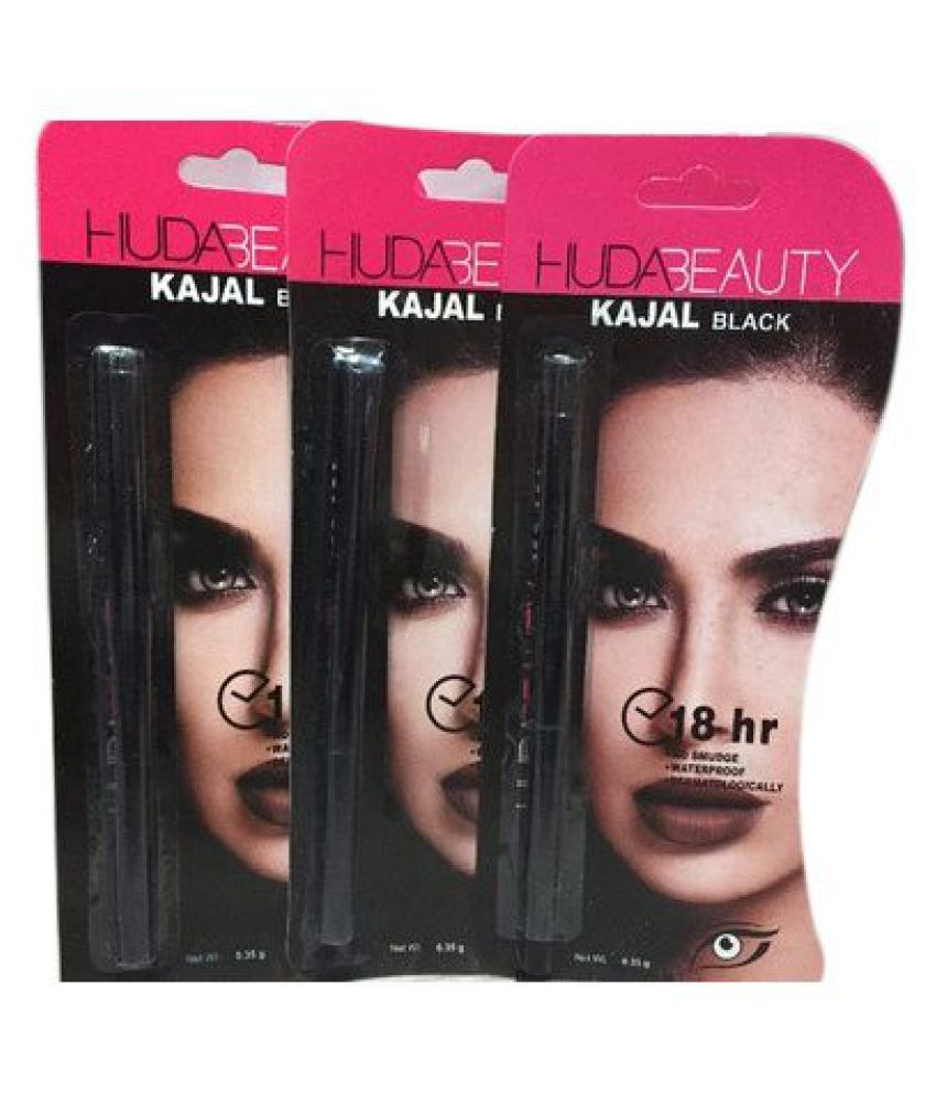 KAJAL PENCIL Kajal Pencil 01 Black Pack of 3 13 g Kajal Pencil Black