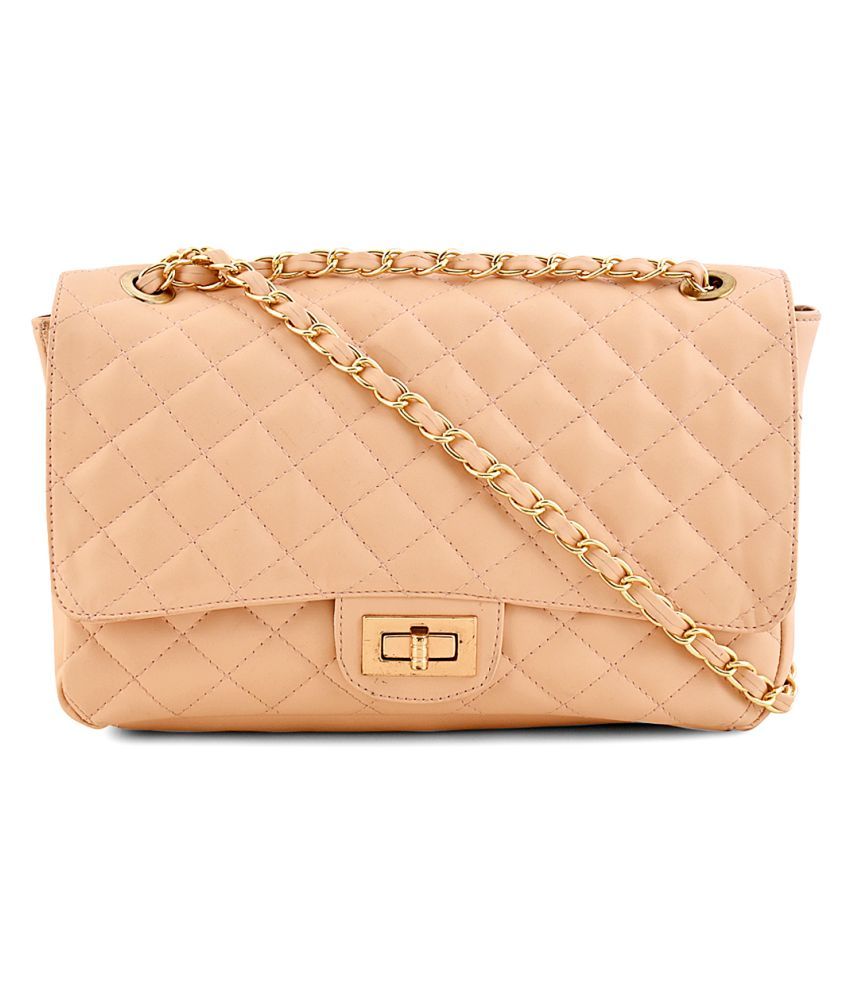 Lychee Bags Peach P.U. Sling Bag - Buy Lychee Bags Peach P.U. Sling Bag ...