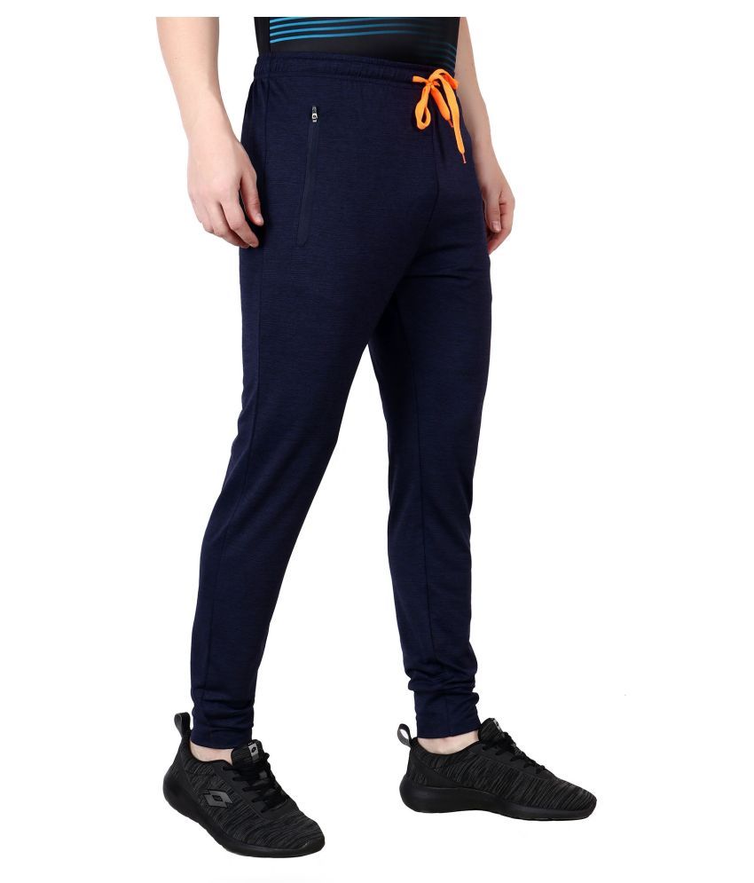 navy trackpants