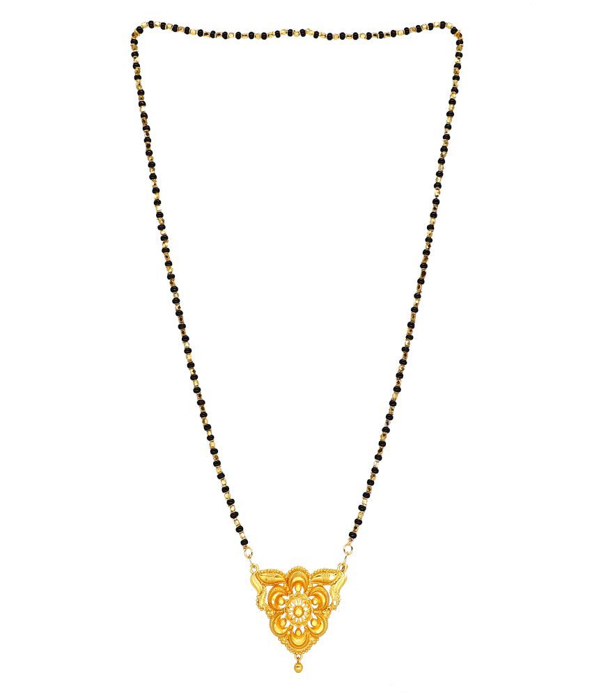     			Shankhraj Mall Gold Plated Letest & Designer Mangalsutra For Women-100221