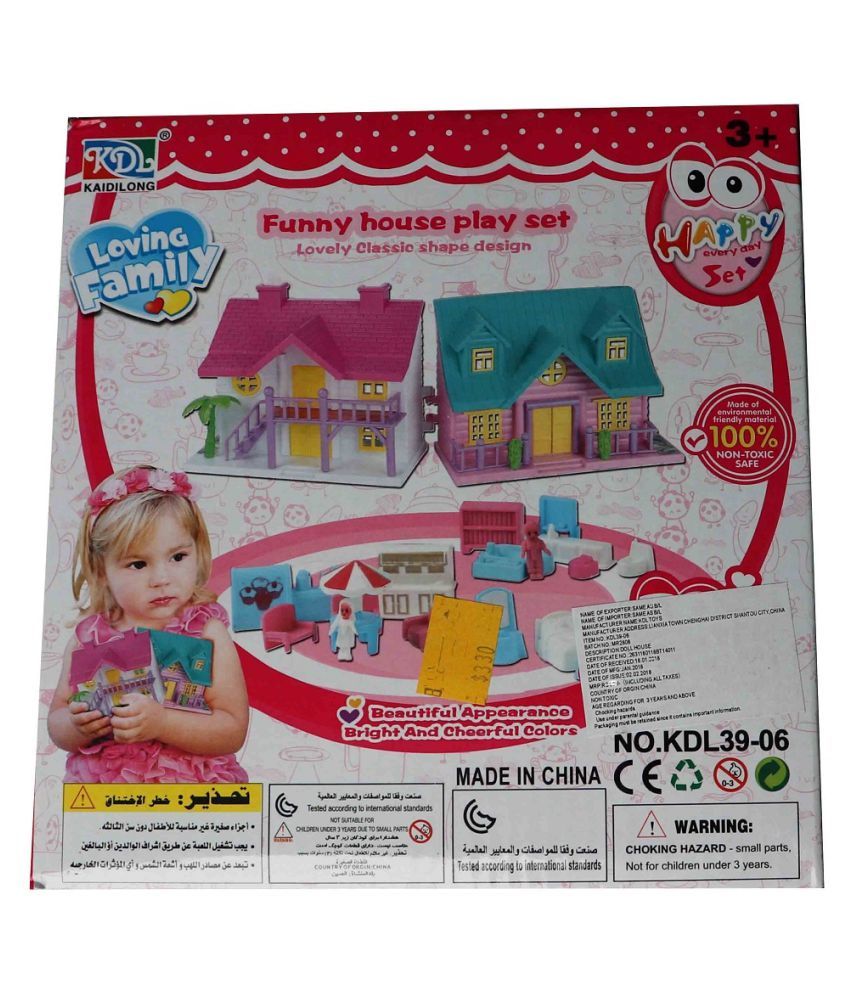 barbie house play set