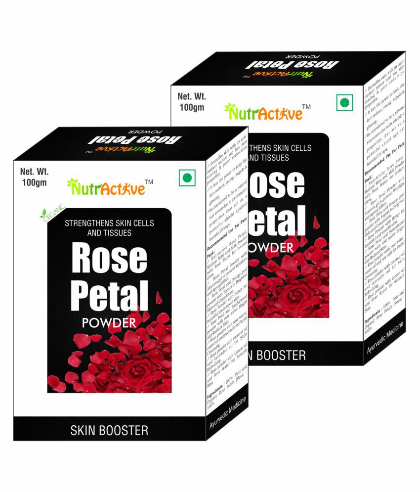     			NutrActive Rose Petal Powder 100 gm Pack Of 2