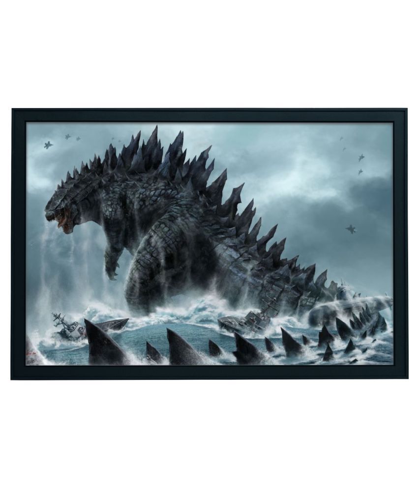 Kabira paintings Godzilla Movie Digital Painting Size ...