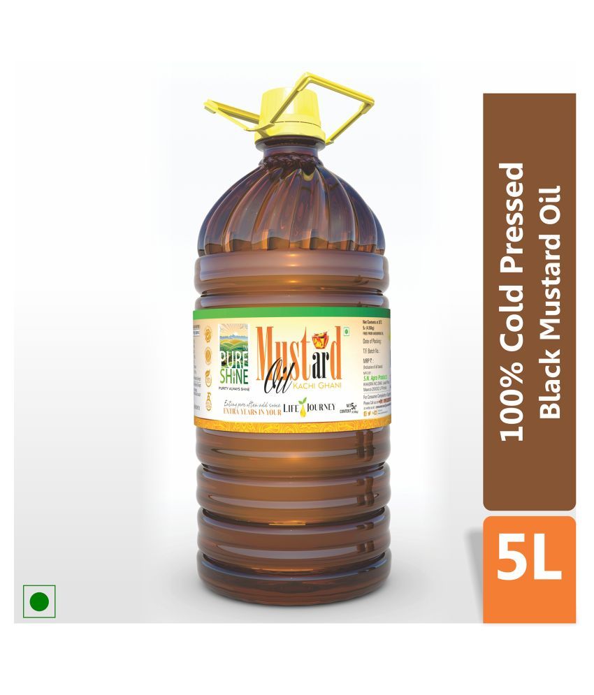 Pureshine Mustard Oil 5 L Buy Pureshine Mustard Oil 5 L at Best Prices
