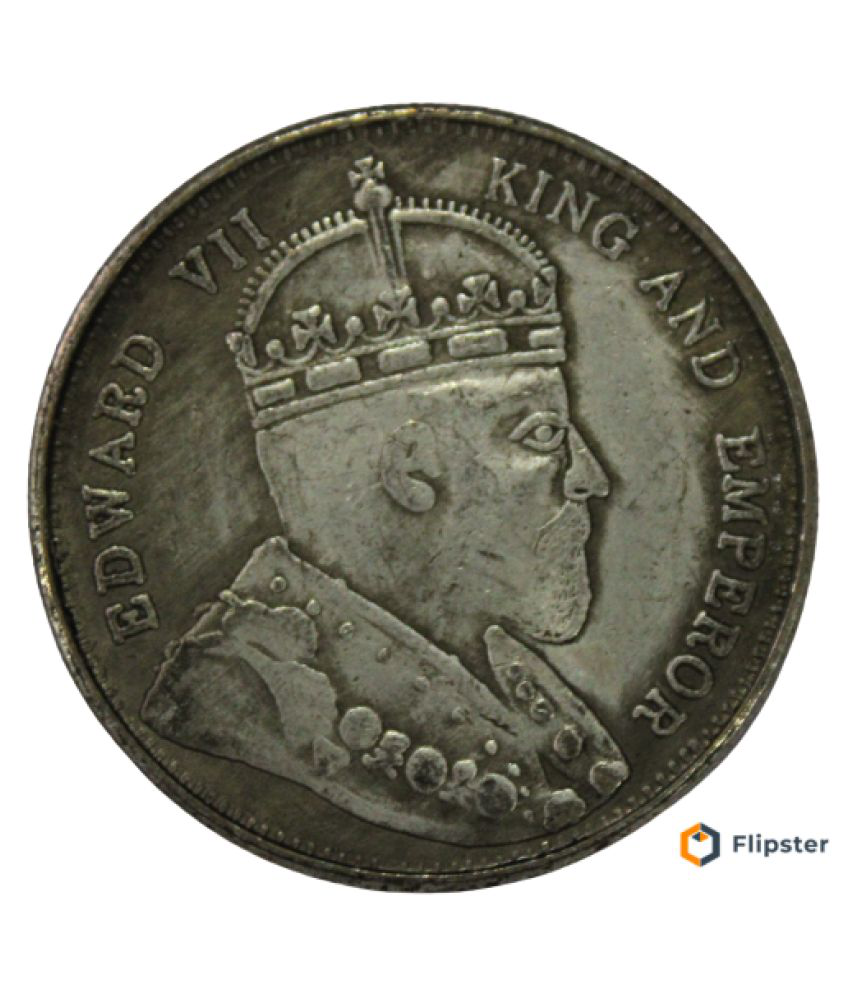     			1 Dollar 1866 - Edward VII Hong Kong Maze Pattern Coin