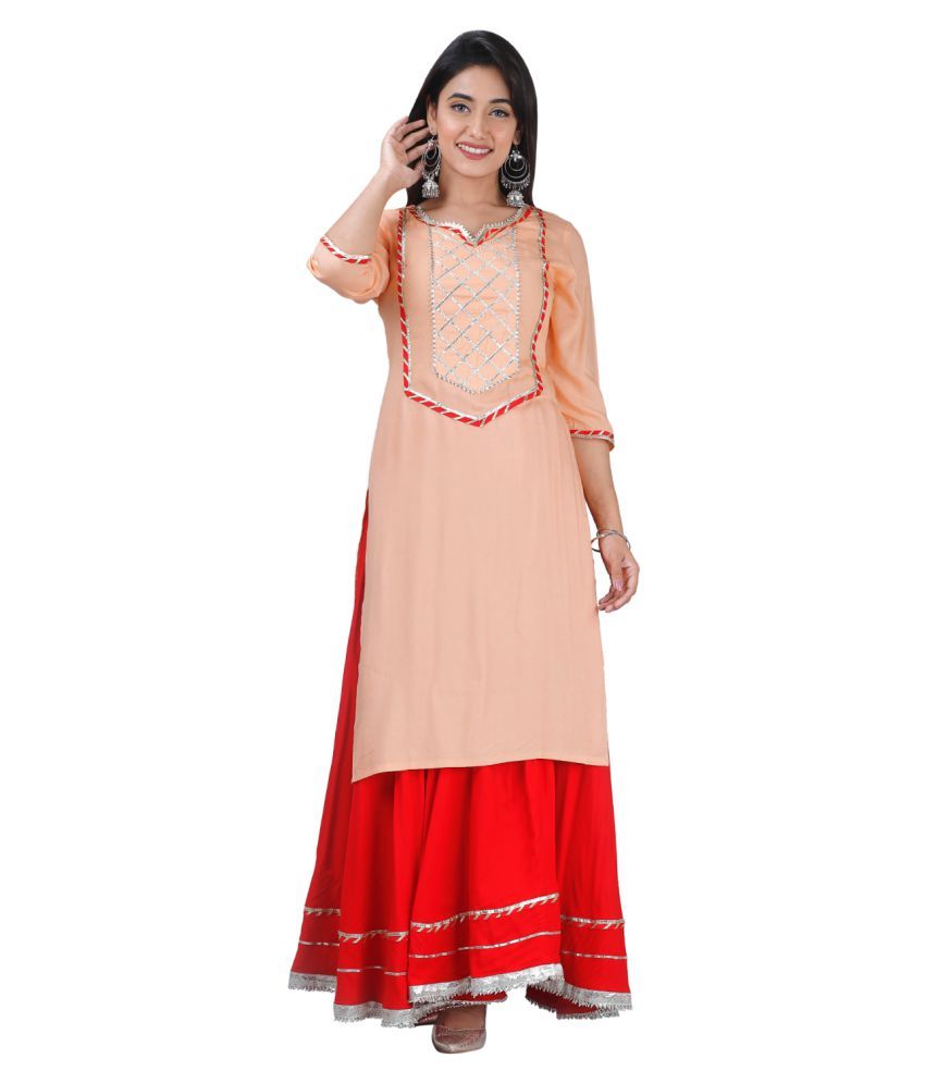 sweetheart neck design for kurti