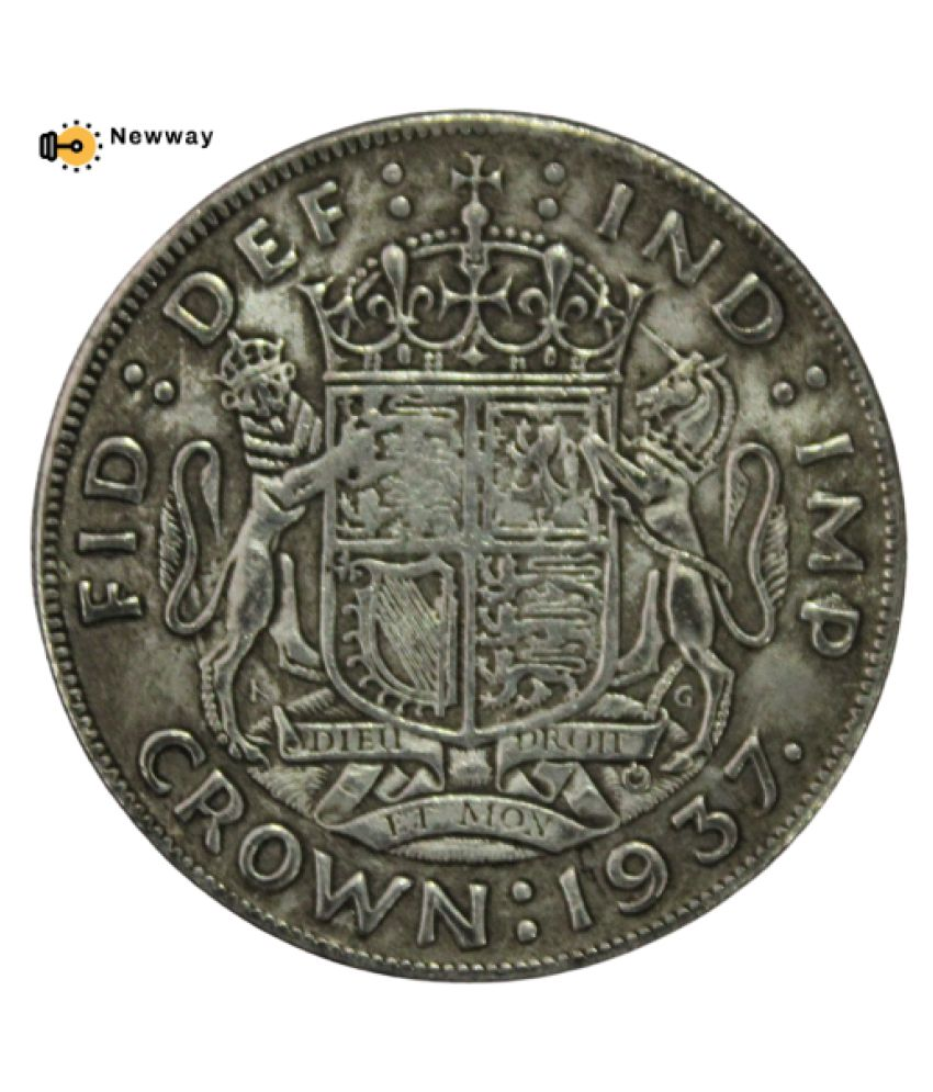     			1 Crown 1937 - King George VI United Kingdom Rare Coin