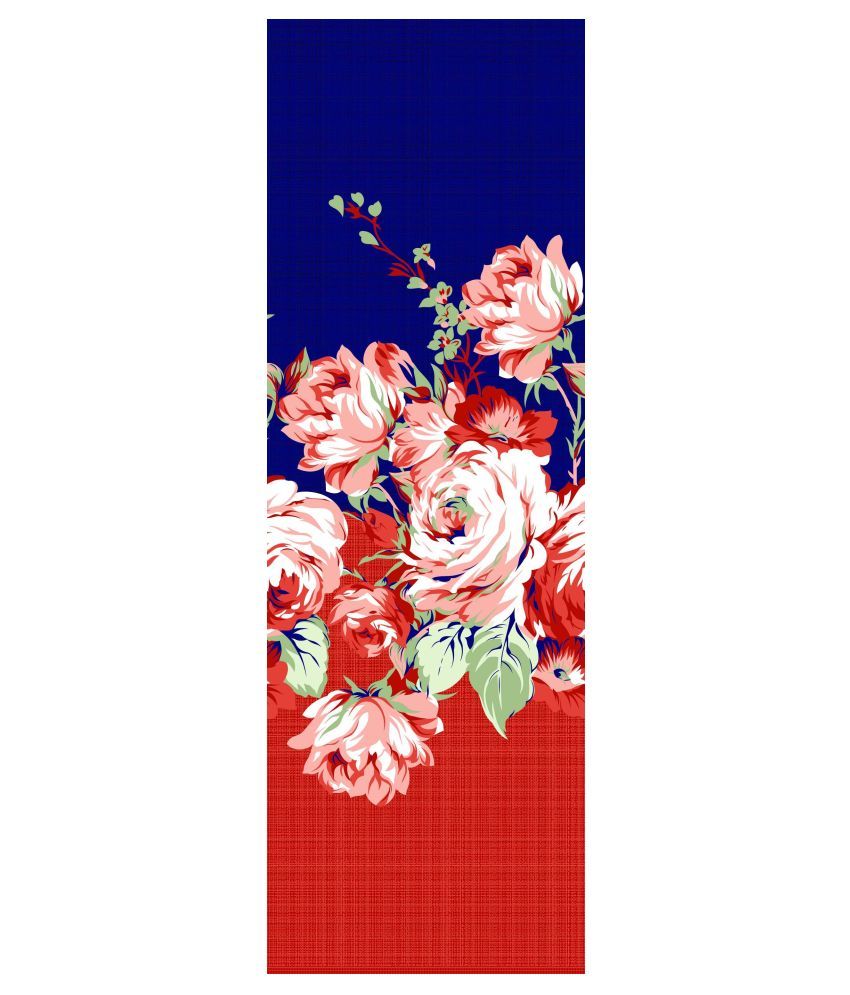 Bella Casa Cotton Double Bedsheet with 2 Pillow Covers ( 235 cm x 215