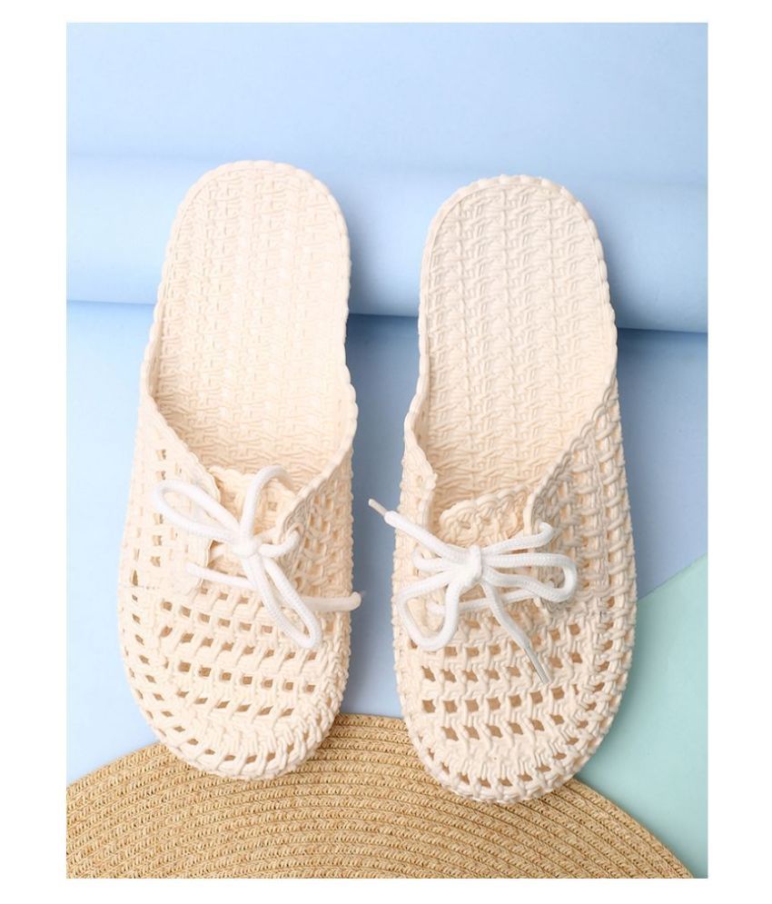 V2 White Slippers Price in India- Buy V2 White Slippers Online at Snapdeal