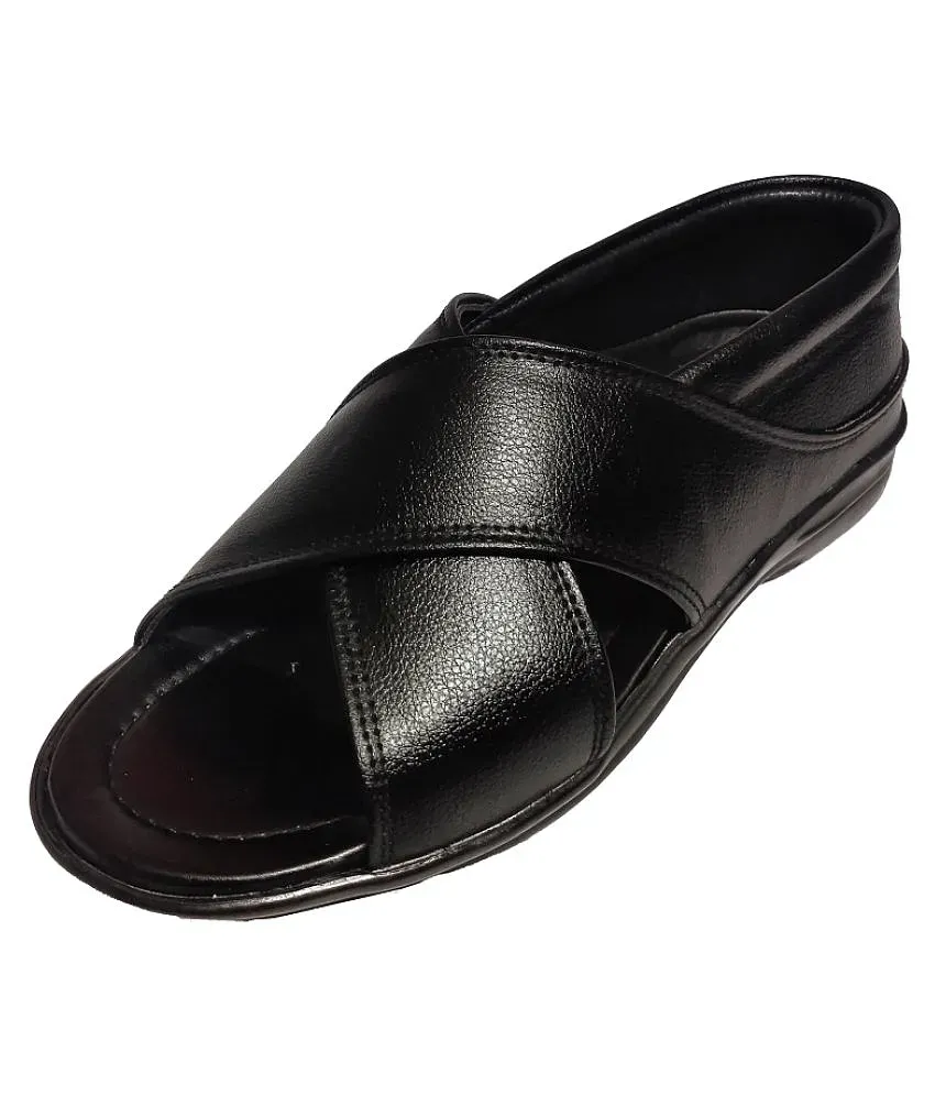 Softouch Brown Casual Slip-On Sandal for Men