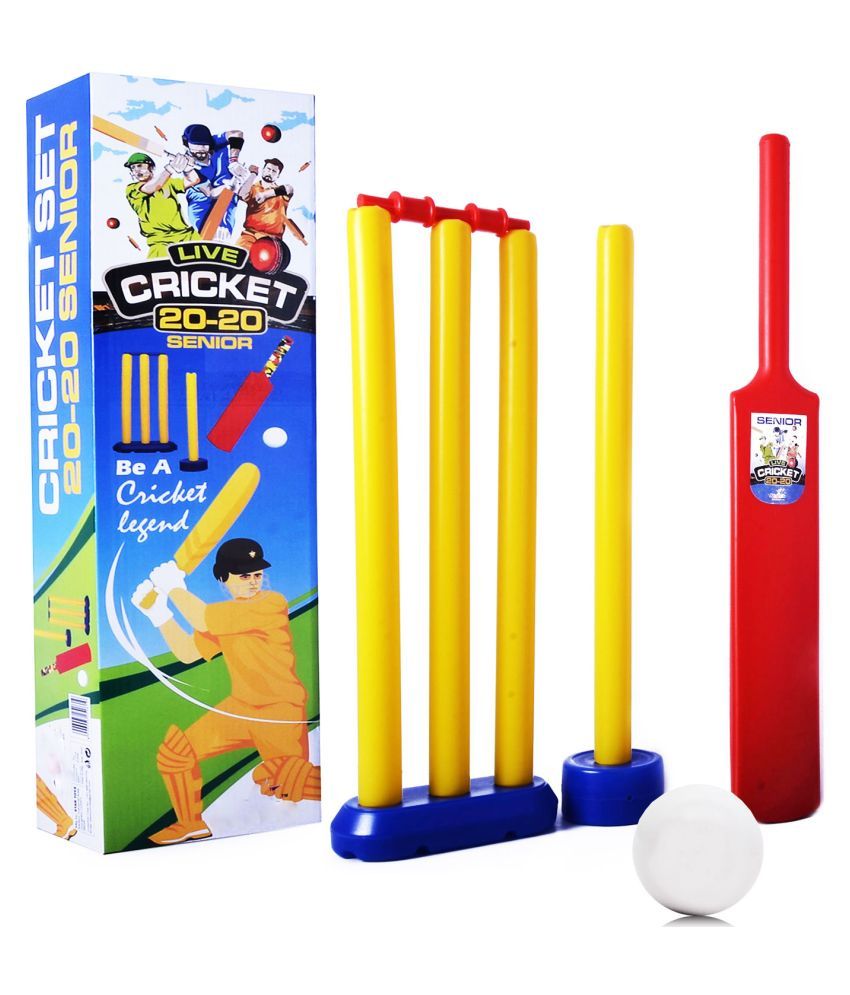 of Toys Cricket Championship 2020 Plastic Cricket Set For