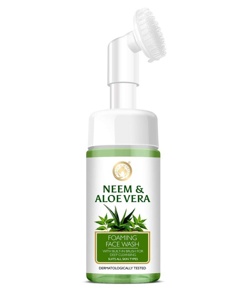 aloe vera foaming face wash