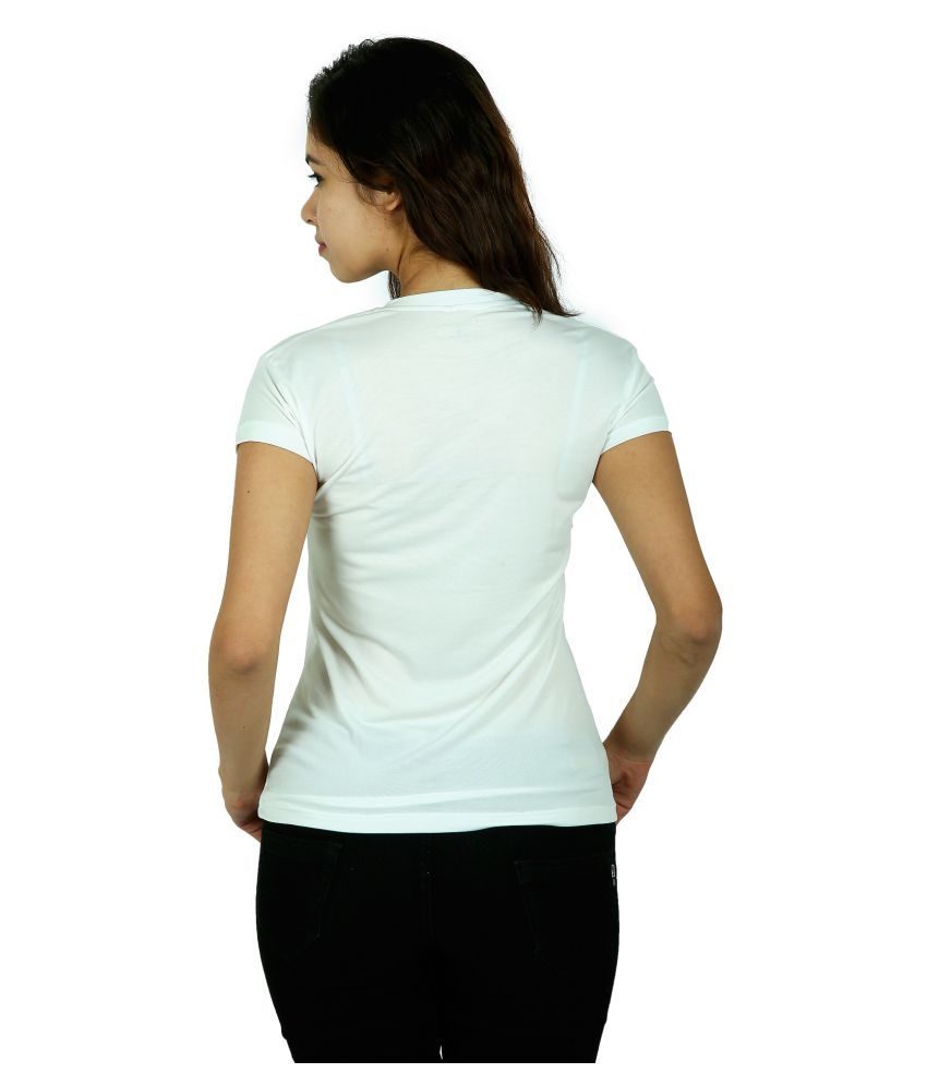 basic white t