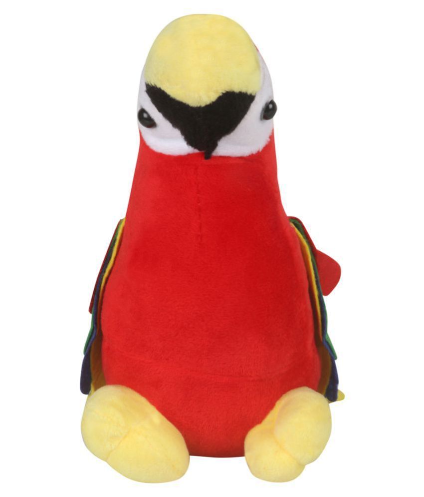 parrot soft toy