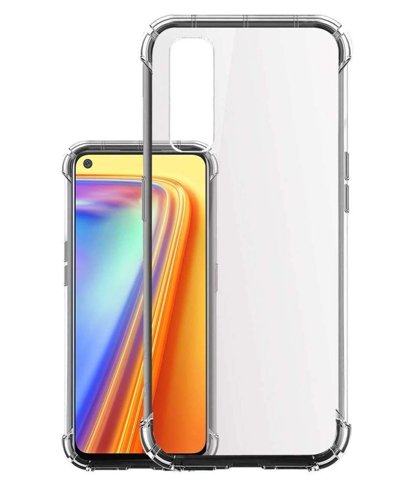     			Realme Narzo 20 Pro Shock Proof Case Megha Star - Transparent Premium Transparent Case