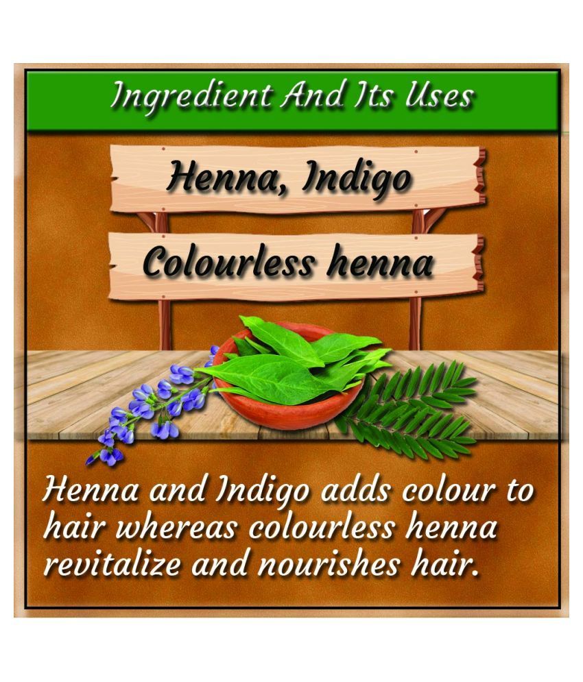 Indus Valley BIO Organic Dark Brown Twin Pack Henna , Dark Brown