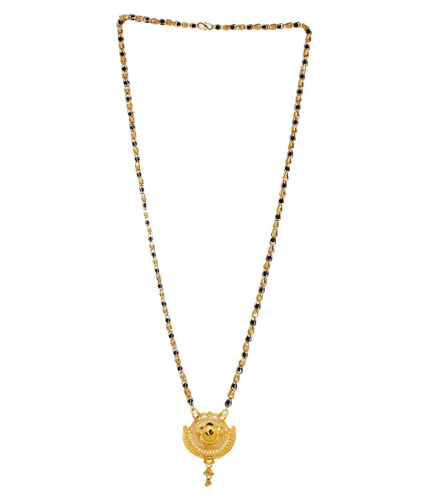     			h m product Gold Plated Letest & Designer Mangalsutra For Women-100227