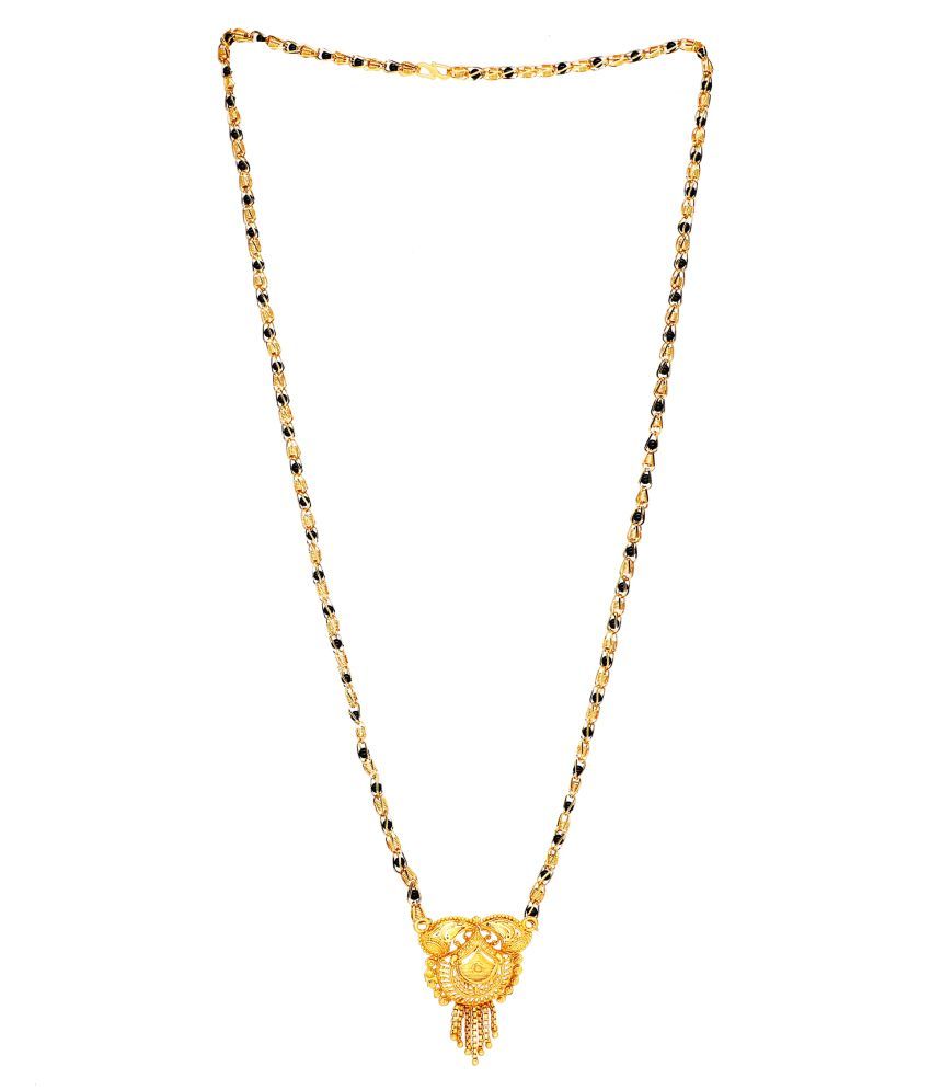     			h m product Gold Plated Letest & Designer Mangalsutra For Women-100223