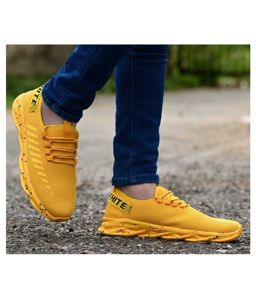 Castoes Yellow Running Shoes Buy Castoes Yellow Running