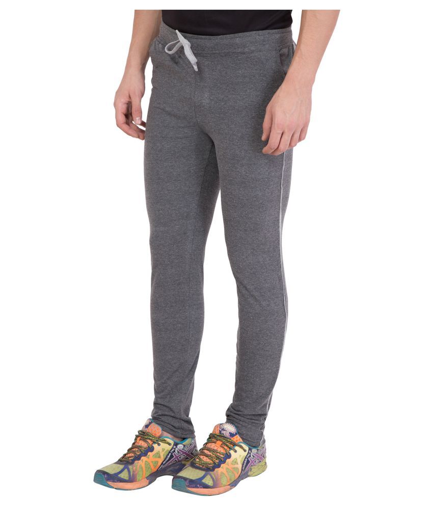 Haoser Solid Cotton Track pants for men's , Light Grey and Dark Grey ...