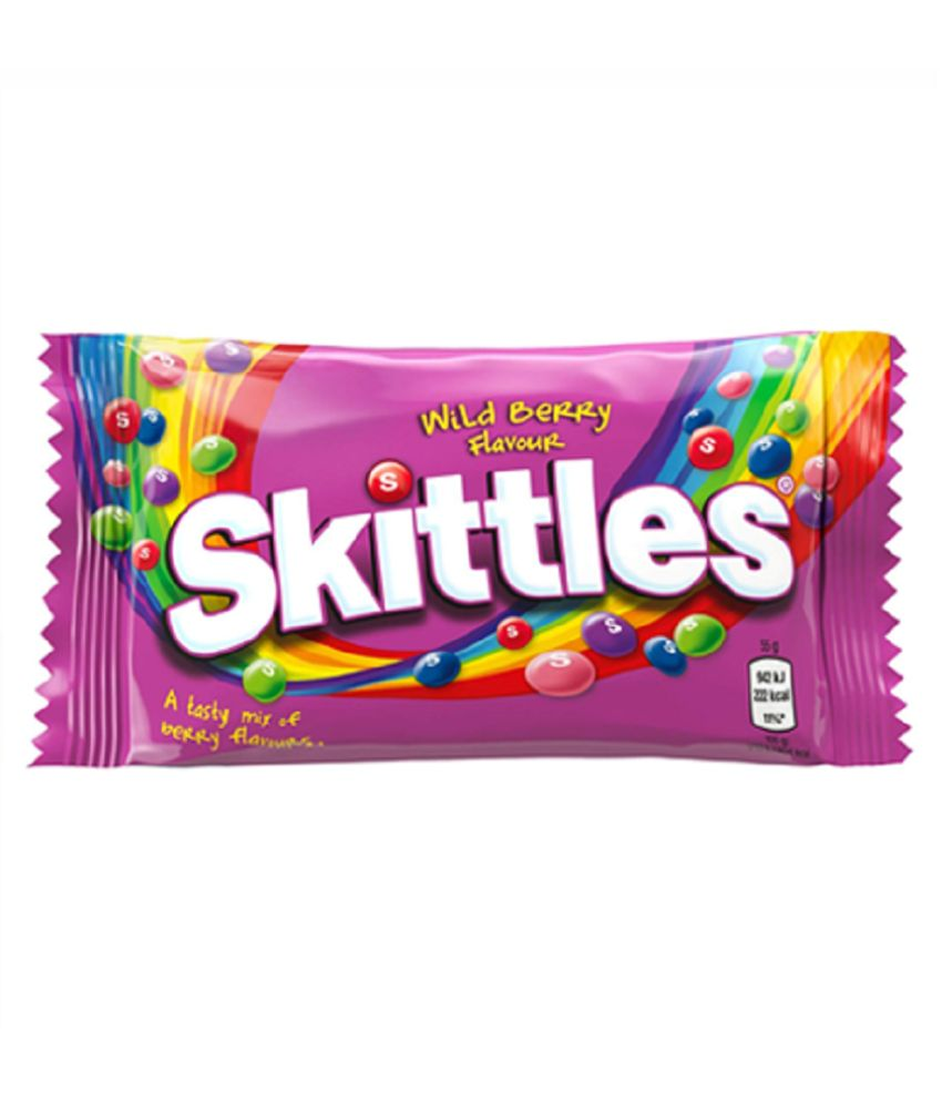 Skittles Wild Berry Candy Drops 45 gm Pack of 2: Buy Skittles Wild ...