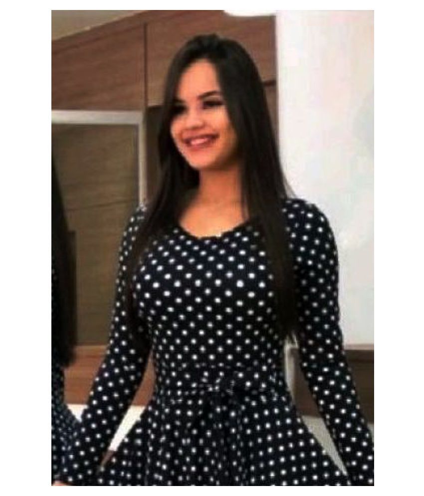 black frock style kurti