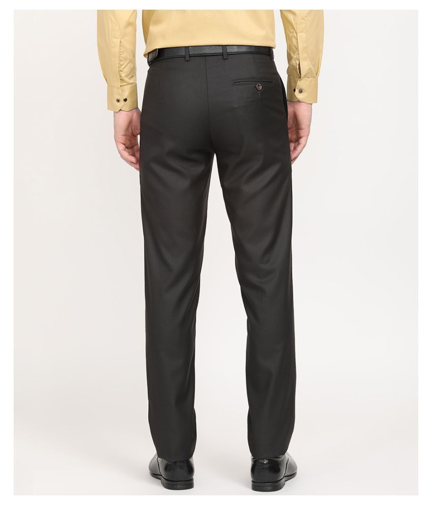 regular fit trousers