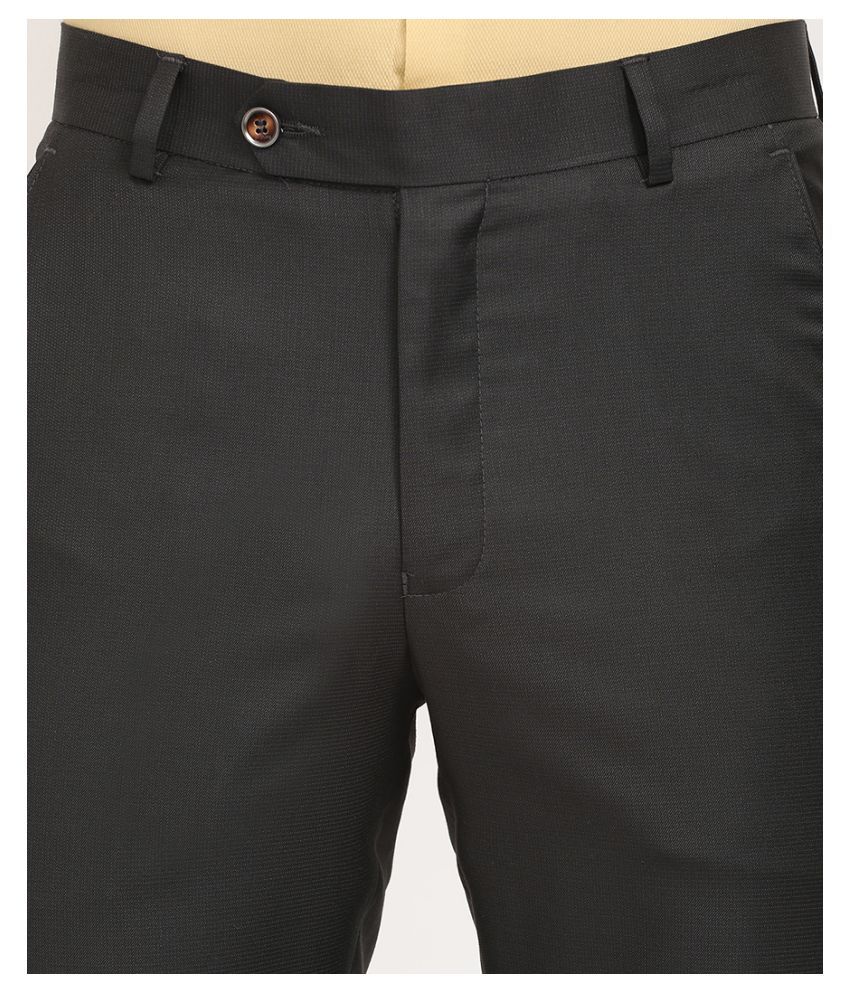 regular fit trousers