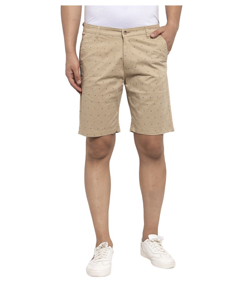 Cantabil Khaki Shorts - Buy Cantabil Khaki Shorts Online at Low Price ...