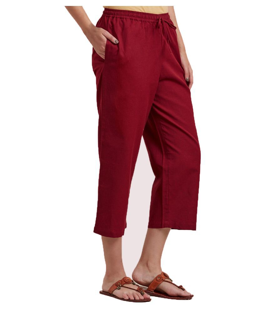 Buy Artisan Glory Cotton Culottes Online at Best Prices in India - Snapdeal