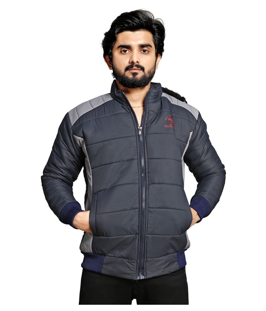 MYY Black Polyester Fleece Jacket Single Pack - Buy MYY Black Polyester ...