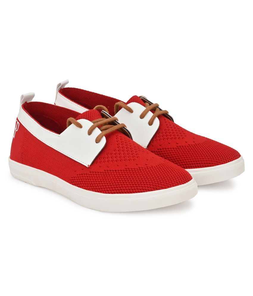El Paso Sneakers Red Casual Shoes Buy El Paso Sneakers Red Casual